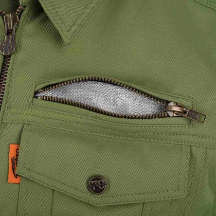 Geacă Moto din Textil SEGURA PATROL · Verde  - 5