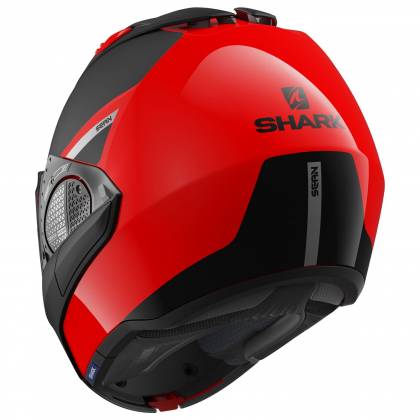 Cască Moto Modulară SHARK EVO GT SEAN · Roșu / Negru  - 9