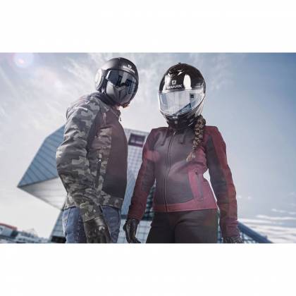 Geacă Moto din Textil BERING ZENITH · Gri / Negru  - 4