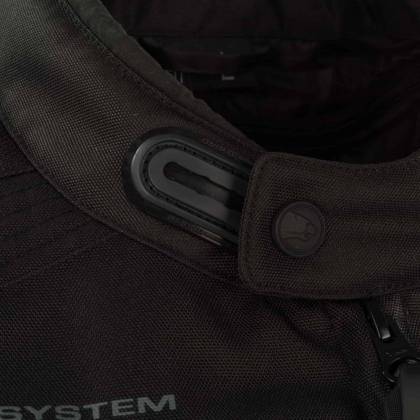 Geacă Moto din Textil BERING GRIVUS · Negru / Gri  - 4