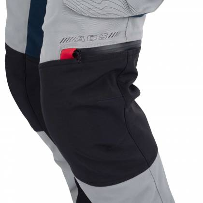 Pantaloni Moto din Textil BERING FREEWAY · Gri / Negru  - 2