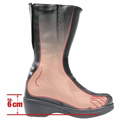 Cizme Moto Damă Touring GoreTex & Piele Naturală DAYTONA LADY PILOT GTX · Negru  - 16