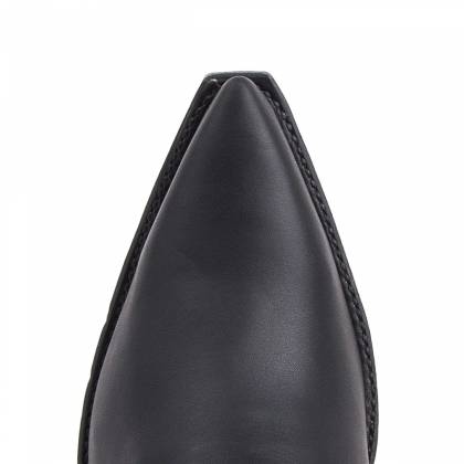 Botine Cowboy Unisex SENDRA BOOTS 4133 · Cuervo Pull Oil Negro · Negru  - 4