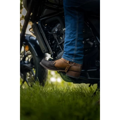 Cizme Cowboy Unisex din Piele Naturală SENDRA BOOTS 7862 Seta Sprinter Chocolate-Evolution Tang · Maro  - 12