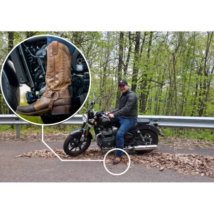 Cizme Cowboy Unisex din Piele Naturală SENDRA BOOTS 7862 Seta Sprinter Chocolate-Evolution Tang · Maro  - 19