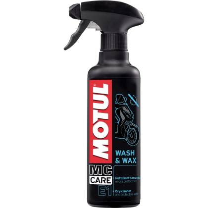 Soluție Spray Curățător pentru Motociclete MOTUL E1 WASH & WAX 400ml  - 0