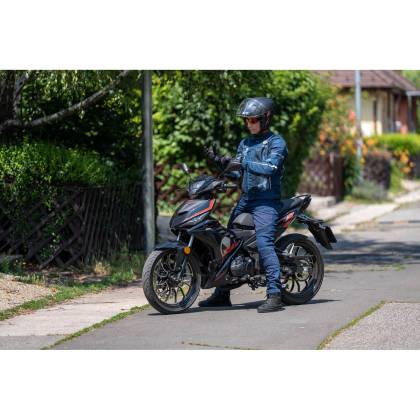 Geacă Moto de Vară din Textil SIXGEAR AIRFORCE · Albastru  - 4