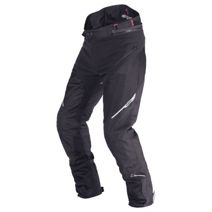 Pantaloni Moto din Textil SIXGEAR DRAKE · Negru  - 0