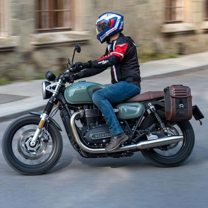 Geacă Moto de Vară din Textil SPEED UP PACE · Negru / Roșu  - 4