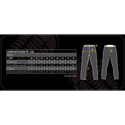 Blugi Moto Scurți cu Kevlar TRILOBITE PARADO · Negru  - 10