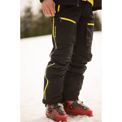 Pantaloni Outdoor / Schi STRINDBERG 2140/3 3S, Dermizax · Roșu  - 6