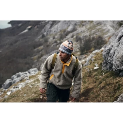 Bandană tubulară multifunctională BUFF ORIGINAL ECOSTRETCH DASH MULTI · Gri  / Maro  - 5