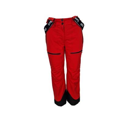 Pantaloni Outdoor / Schi Damă STRINDBERG 5140/3 3S DERMIZAX · Roșu / Negru  - 0