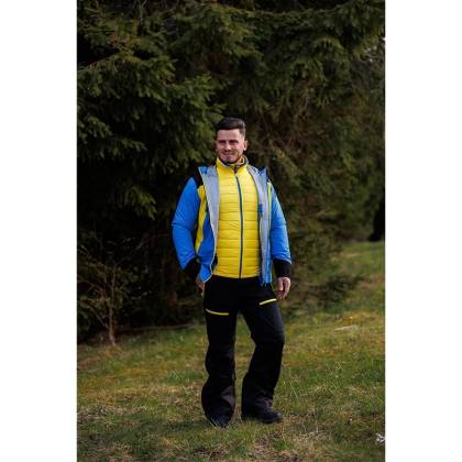 Geacă Outdoor / Schi STRINDBERG 2131/3 3S DERMIZAX · Albastru / Galben  - 5