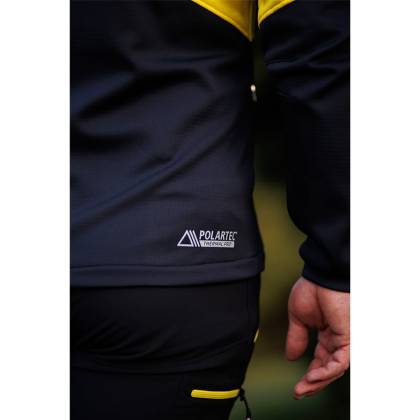 Bluză Trening STRINDBERG MIDLAYER PRO THERMAL 2166/3 · Roșu / Negru  - 4