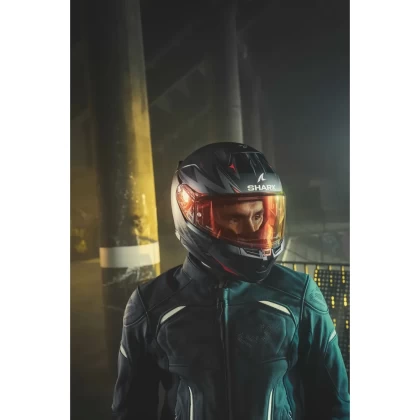 Cască Moto Integrală SHARK D-SKWAL 3 BLANK · Alb  - 10