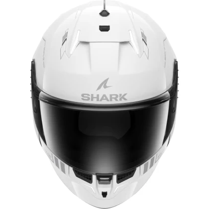 Cască Moto Integrală SHARK SKWAL i3 BLANK SP cu Lumini de Frână · Alb  - 2