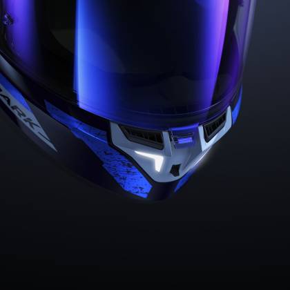 Cască Moto Integrală SHARK SKWAL i3 LINIK cu Lumini de Frână · Negru Mat / Gri  - 14