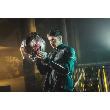 Cască Moto Integrală SHARK D-SKWAL 3 BLAST-R · Negru / Gri  - 5