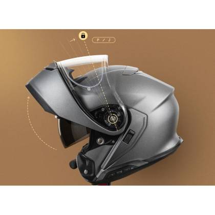 Cască Moto Flip-Up SHOEI NEOTEC 3 · Negru  - 14