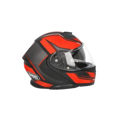 Cască Moto Flip-Up SHOEI NEOTEC 3 Grasp TC-1 · Negru / Roșu  - 4