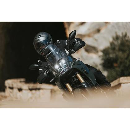 Cască Moto Flip-Up SHOEI NEOTEC 3 Grasp TC-5 · Negru / Alb / Roșu  - 3