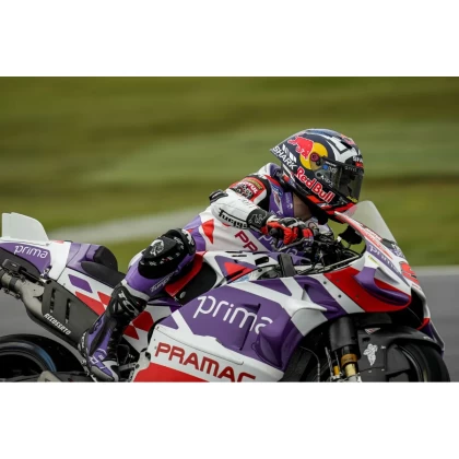 Cască Moto Integrală SHARK RACE-R PRO GP 06 REPLICA ZARCO WINTER TEST · Gri / Roșu  - 4