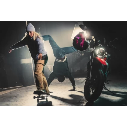 Cască Moto Integrală SHARK RIDILL 2 BLANK · Negru  - 5