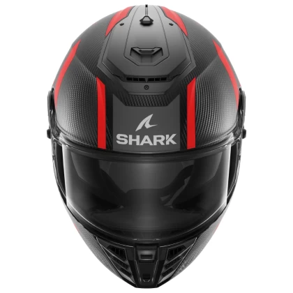 Cască Moto Integrală SHARK SPARTAN RS CARBON SHAWN MAT · Negru Mat / Gri / Roșu  - 2