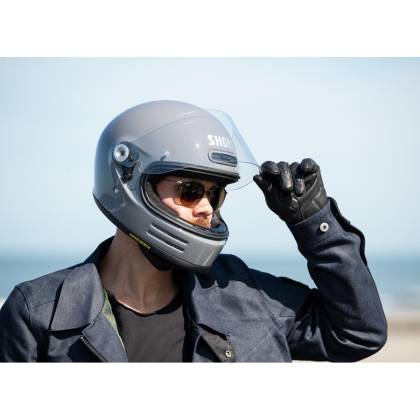 Cască Moto Integrală SHOEI GLAMSTER 06 MM93 Coll. Classic TC-5 · Negru / Gri / Roșu  - 4