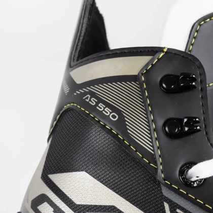 Patine Hochei Copii, Jucător, Youth, CCM TACKS AS550 · Negru / Gri / Galben  - 8