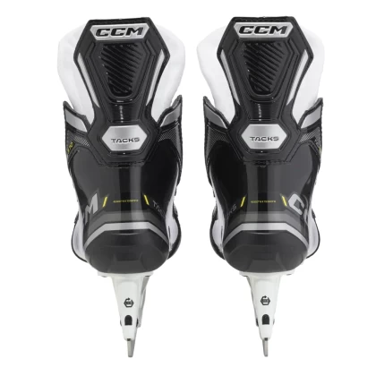 Patine Hochei Copii, Jucător, Junior, CCM TACKS AS570 Regular · Negru / Gri / Galben  - 5