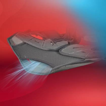 Umerar Hochei Jucător, Senior, CCM JETSPEED FT6 PRO · Negru / Alb / Roșu  - 4