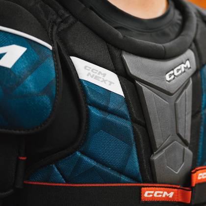 Umerar Hochei Copii, Jucător, Junior, CCM NEXT · Negru / Albastru / Alb  - 4