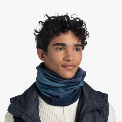 Bandană Tubulară Multifunctională BUFF ORIGINAL MERINO MOVE DENIM · Albastru  - 5