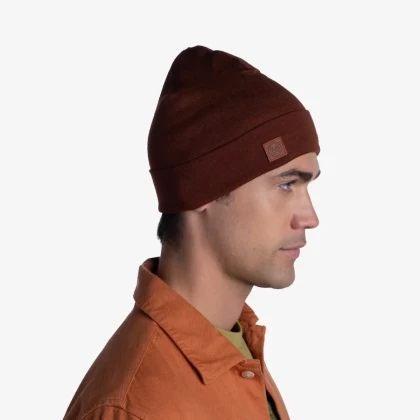 Căciulă BUFF ORIGINAL MERINO HEAVYWEIGHT SIENNA · Maro  - 4