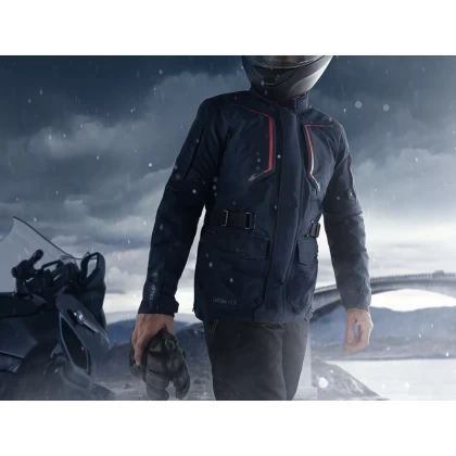 Geacă Moto din Textil GoreTex BERING OTTAWA GTX · Negru  - 7