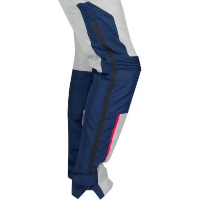 Pantaloni Moto din Textil BERING SIBERIA · Gri / Albastru / Roși  - 1