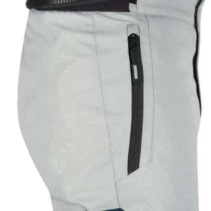 Pantaloni Moto din Textil BERING SIBERIA · Gri / Albastru / Roși  - 2