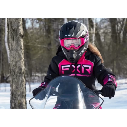 Cască Enduro - Cross Copii FXR RACING LEGION · Negru Mat / Alb  - 5