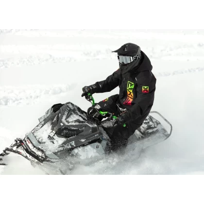 Cască Enduro - Cross - Snowmobil FXR RACING HELIUM CARBON W / D-RING 2023 · Negru  - 8