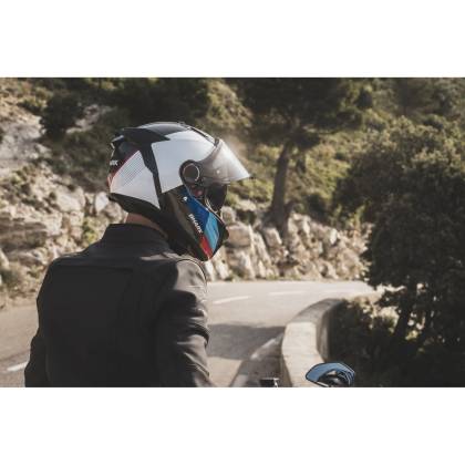 Cască Moto Integrală SHARK SPARTAN GT PRO DOKHTA CARBON · Negru / Gri / Roșu  - 4