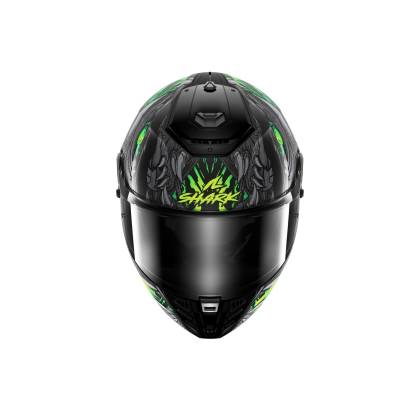 Cască Moto Integrală SHARK SPARTAN RS SHAYTAN · Negru / Verde / Gri  - 10