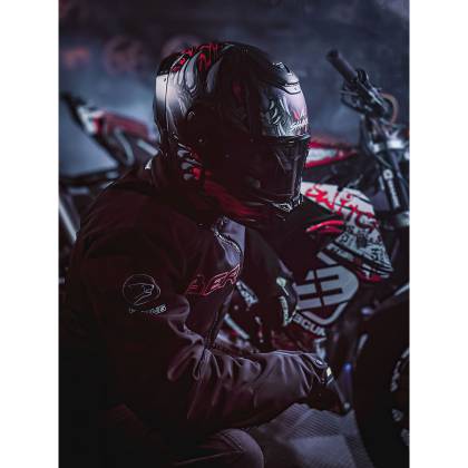 Cască Moto Integrală SHARK SPARTAN RS SHAYTAN MAT · Negru / Roșu / Gri  - 6