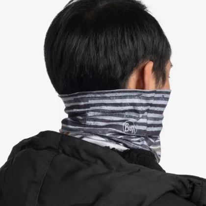 Bandană Tubulară Multifunctională BUFF ORIGINAL WINDPROOF XIDO GREY · Gri / Negru  - 6