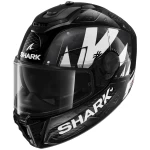Cască Moto Integrală SHARK SPARTAN RS STINGREY · Negru / Alb