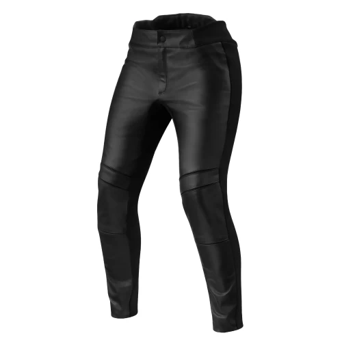 Pantaloni Moto Damă din Piele REVIT MACI LADIES · Negru 