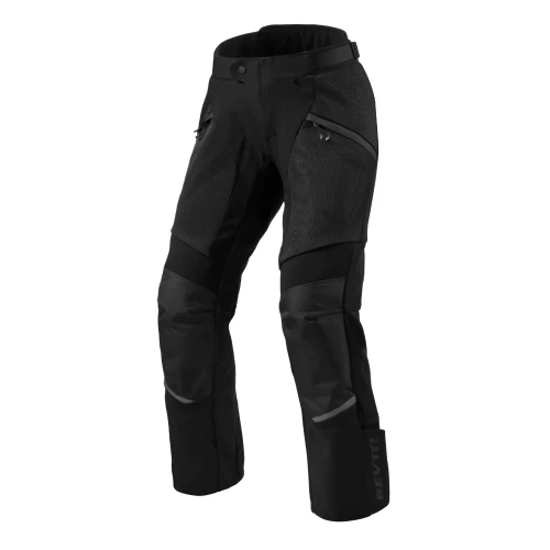 Pantaloni Moto Damă de Vară din Textil REVIT AIRWAVE 4 LADIES · Negru 