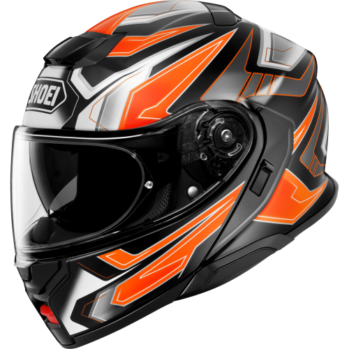 Cască Moto Flip-Up SHOEI NEOTEC 3 ANTHEM TC-8 · Portocaliu / Negru / Alb 