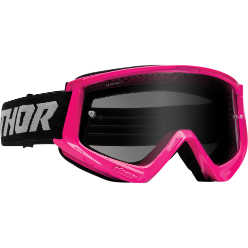 Ochelari Enduro - Cross THOR COMBAT RACER SAND · Roz-Fluo / Gri 